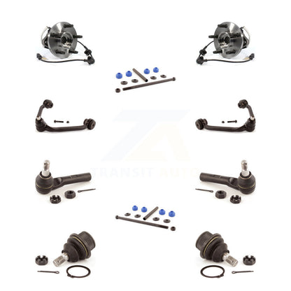 Bearing Upper Arm Lower Ball Joint Outer Tie Rod Link Front Kit (10Pc) For Ford