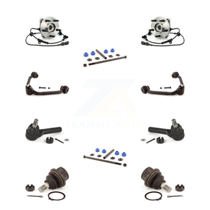Bearing Upper Control Arm Lower Ball Joint Outer Tie Rod Link Front Kit For Ford