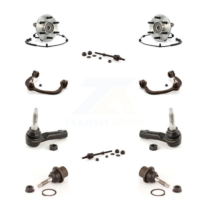 Bearing Upper Control Arm Lower Ball Joint Outer Tie Rod Link Front Kit For Ford