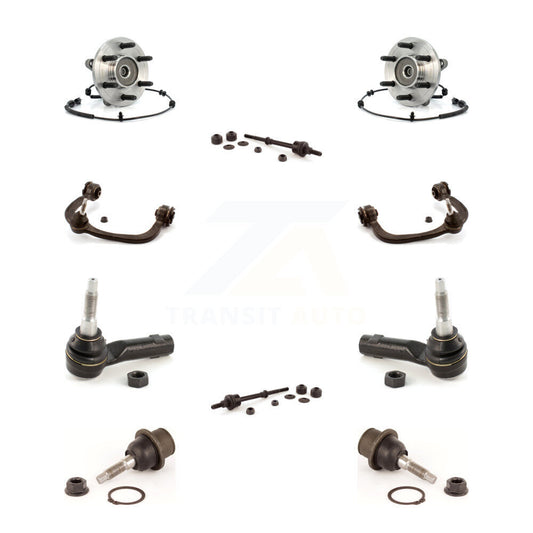 Bearing Upper Control Arm Lower Ball Joint Outer Tie Rod Link Front Kit For Ford