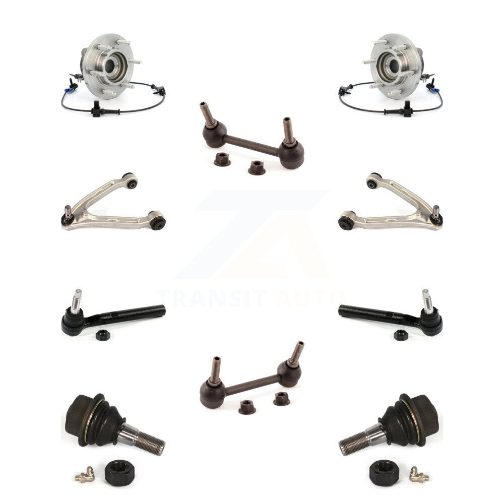 Bearing Upper Arm Lower Ball Joint Outer Tie Rod & Link Front Kit For Hummer H3