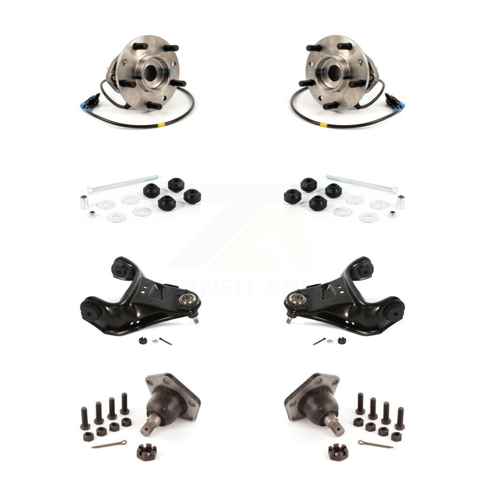 Bearing Lower Ball Joint Upper Control Arm & Link Front Kit (8Pc) For Chevrolet