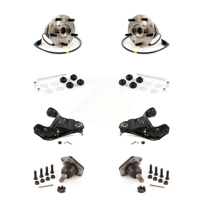 Bearing Lower Ball Joint Upper Control Arm & Link Front Kit (8Pc) For Chevrolet
