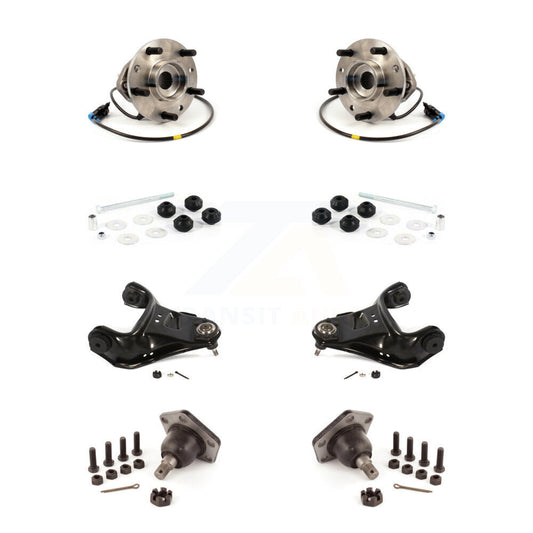 Bearing Lower Ball Joint Upper Control Arm & Link Front Kit (8Pc) For Chevrolet