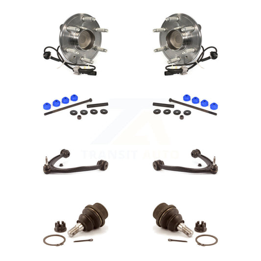 Bearing Lower Ball Joint Upper Control Arm & Link Front Kit (8Pc) For GMC Sierra