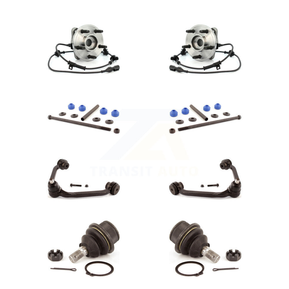 Bearing Lower Ball Joint Upper Control Arm Link Front Kit (8Pc) For Ford Ranger