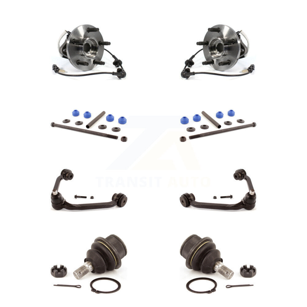 Bearing Lower Ball Joint Upper Control Arm Link Front Kit (8Pc) For Ford Ranger