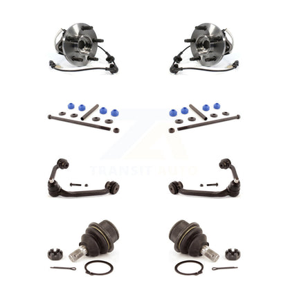 Bearing Lower Ball Joint Upper Control Arm Link Front Kit (8Pc) For Ford Ranger