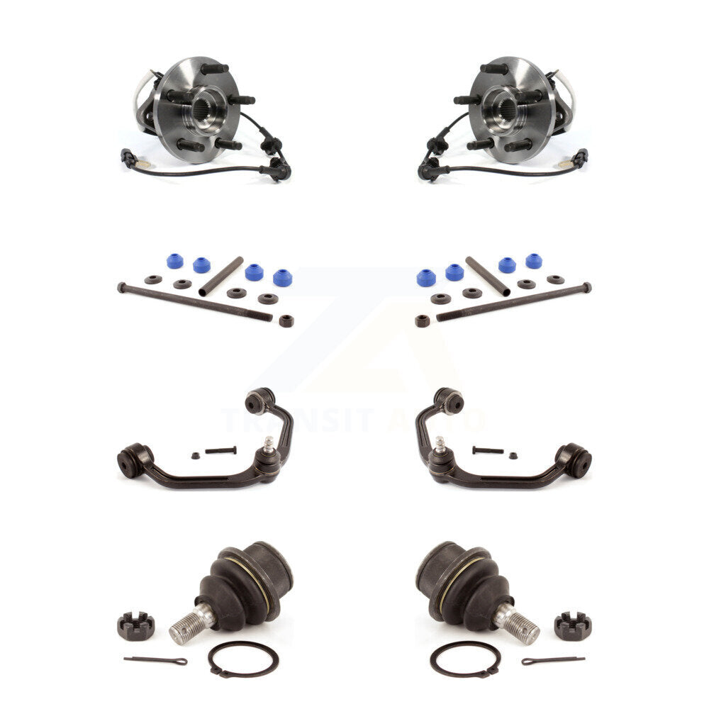 Bearing Lower Ball Joint Upper Control Arm Link Front Kit (8Pc) For Ford Ranger