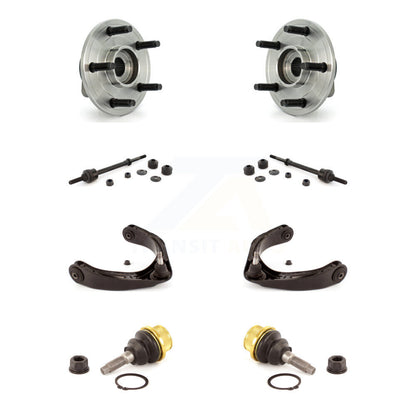 Hub Bearing Lower Ball Joint Upper Control Arm Link Front Kit For Dodge Ram 1500