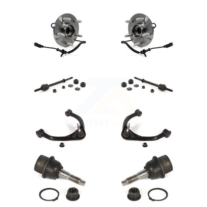 Bearing Lower Ball Joint Upper Control Arm Link Front Kit (8Pc) For Ram 1500 4WD