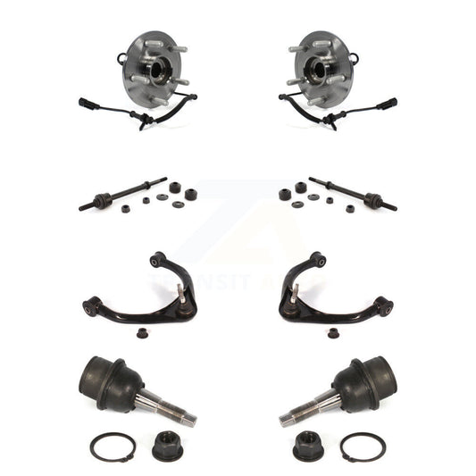Bearing Lower Ball Joint Upper Control Arm Link Front Kit (8Pc) For Ram 1500 4WD