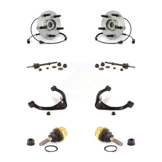 Bearing Lower Ball Joint Upper Control Arm & Link Front Kit (8Pc) For Dodge Ram