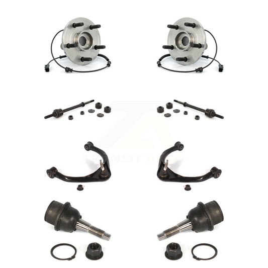 Bearing Lower Ball Joint Upper Control Arm & Link Front Kit (8Pc) For Dodge Ram