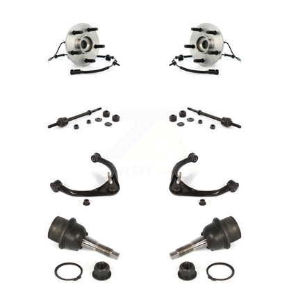 Hub Bearing Lower Ball Joint Upper Arm & Link Front Kit (8Pc) For Dodge Ram 1500