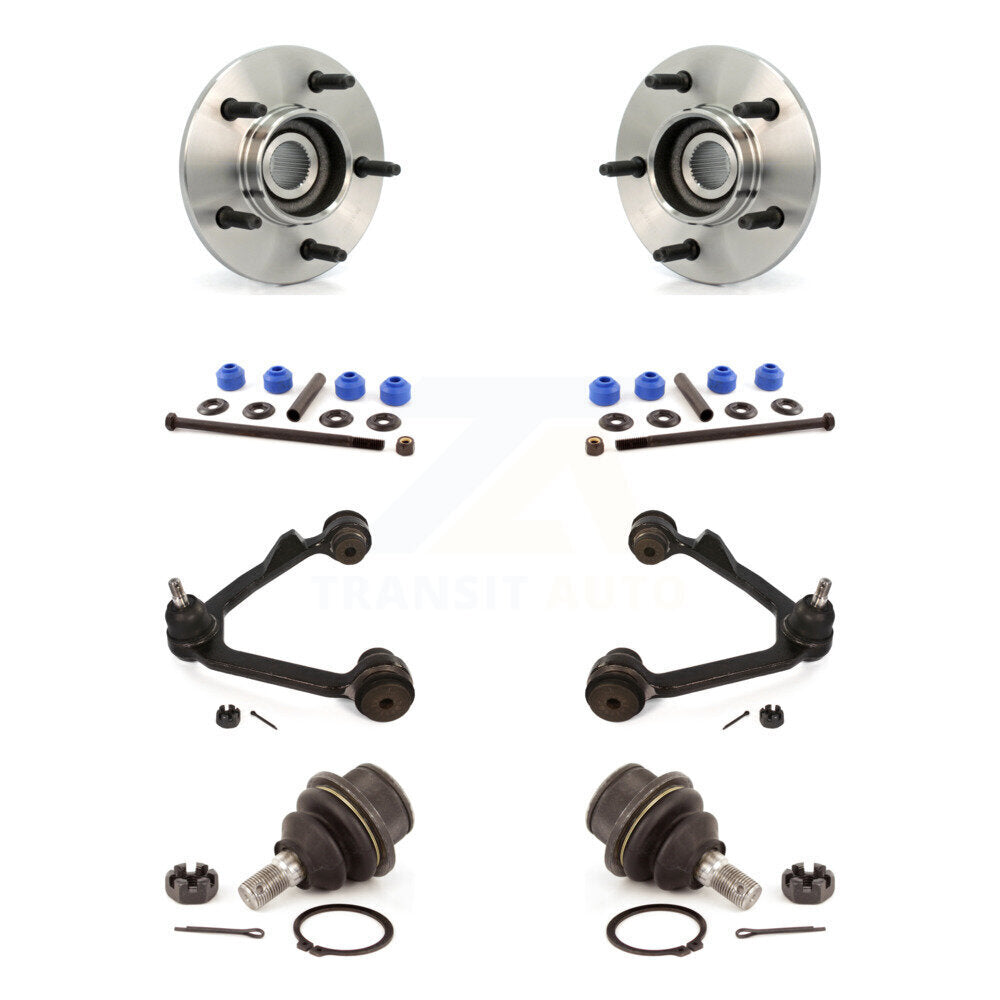 Bearing Lower Ball Joint Upper Control Arm & Link Front Kit (8Pc) For Ford F-150