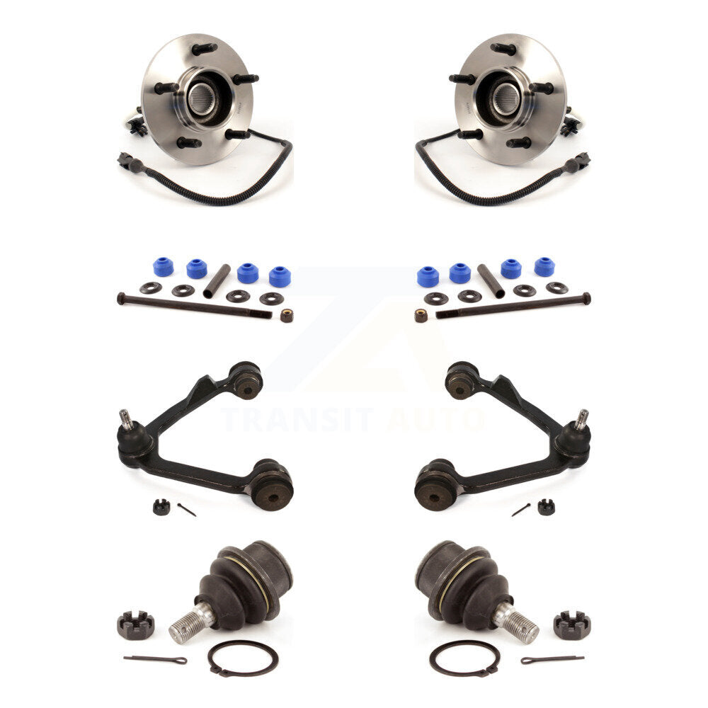 Bearing Lower Ball Joint Upper Control Arm & Link Front Kit (8Pc) For Ford F-150