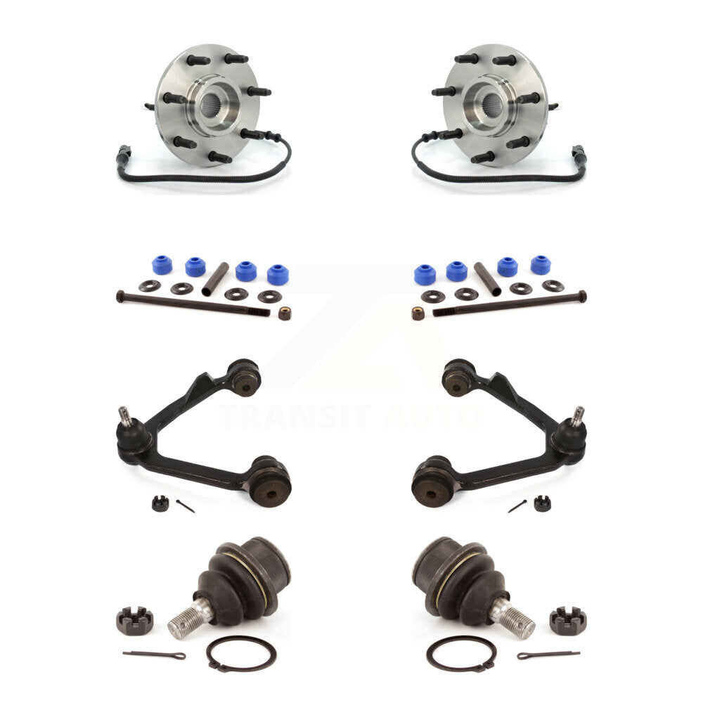 Bearing Lower Ball Joint Upper Control Arm & Link Front Kit (8Pc) For Ford F-150
