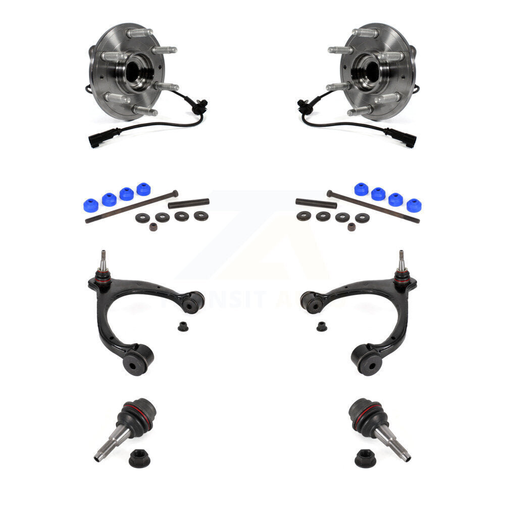 Bearing Lower Ball Joint Upper Control Arm & Link Front Kit (8Pc) For GMC Sierra