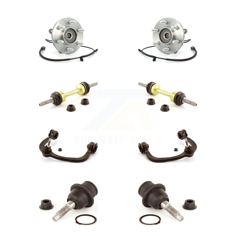 Bearing Lower Ball Joint Upper Control Arm Link Front Kit (8Pc) For Ford Lincoln