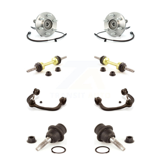 Bearing Lower Ball Joint Upper Control Arm Link Front Kit (8Pc) For Ford Lincoln