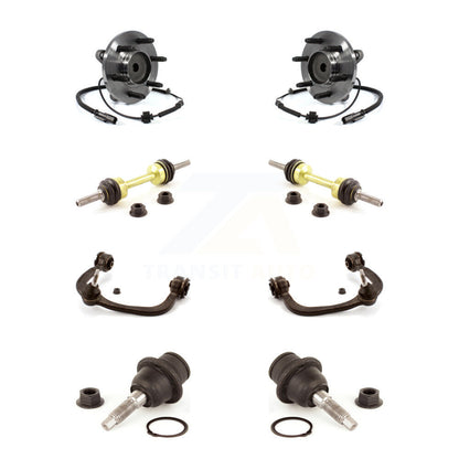 Bearing Lower Ball Joint Upper Control Arm & Link Front Kit (8Pc) For Ford F-150
