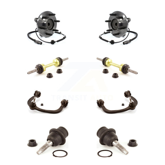Bearing Lower Ball Joint Upper Control Arm & Link Front Kit (8Pc) For Ford F-150