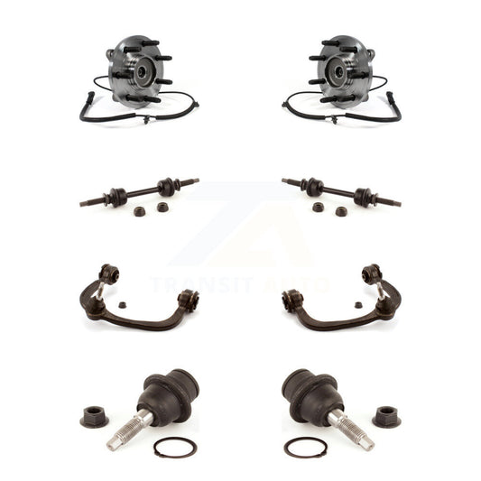 Bearing Lower Ball Joint Upper Control Arm & Link Front Kit (8Pc) For Ford F-150