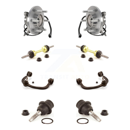 Bearing Lower Ball Joint Upper Control Arm Link Front Kit (8Pc) For Ford Lincoln