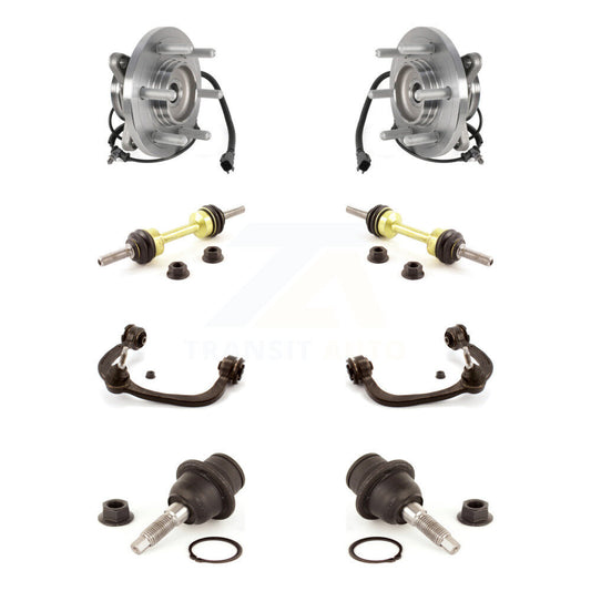 Bearing Lower Ball Joint Upper Control Arm Link Front Kit (8Pc) For Ford Lincoln