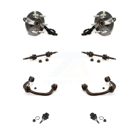 Bearing Lower Ball Joint Upper Control Arm & Link Front Kit (8Pc) For Ford F-150