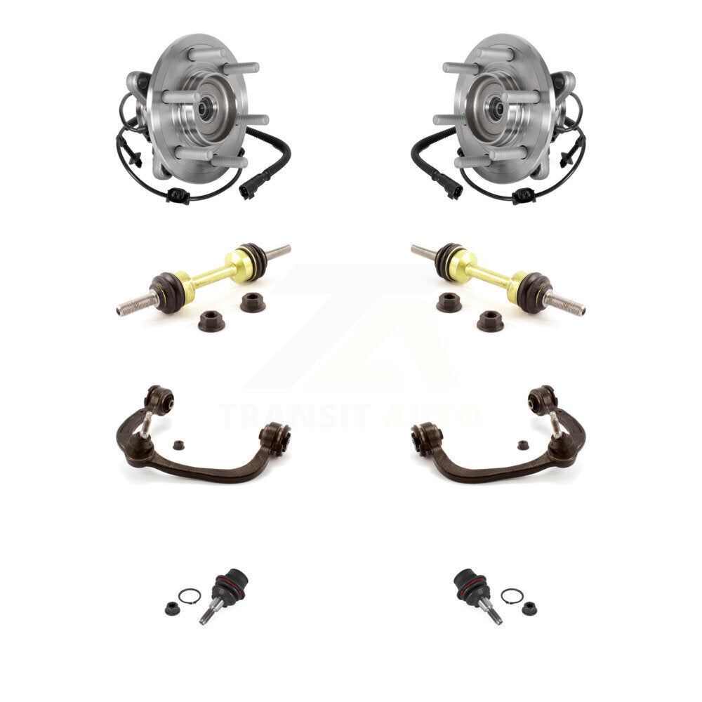 Bearing Lower Ball Joint Upper Control Arm Link Front Kit (8Pc) For Ford Lincoln