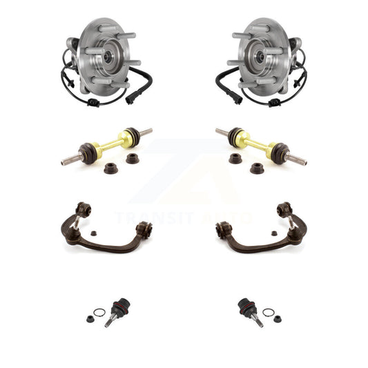 Bearing Lower Ball Joint Upper Control Arm Link Front Kit (8Pc) For Ford Lincoln