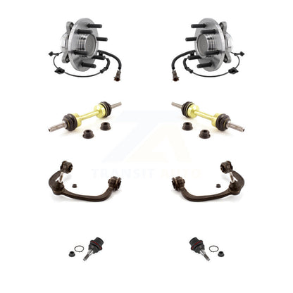 Bearing Lower Ball Joint Upper Control Arm & Link Front Kit (8Pc) For Ford F-150