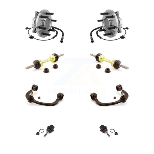 Bearing Lower Ball Joint Upper Control Arm & Link Front Kit (8Pc) For Ford F-150