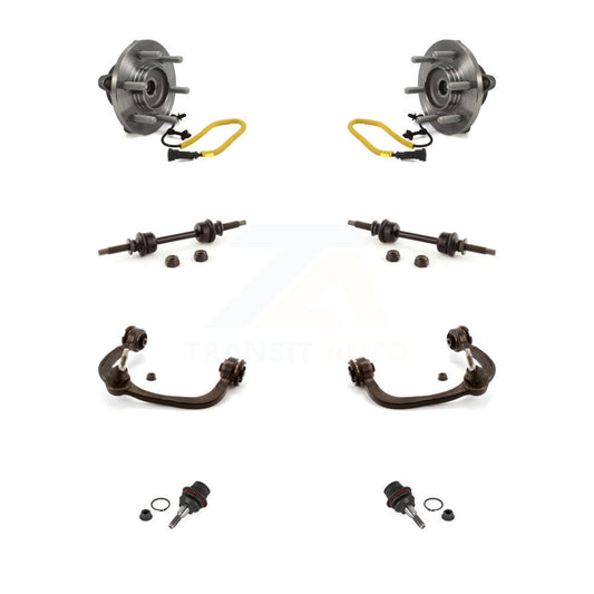 Bearing Lower Ball Joint Upper Control Arm & Link Front Kit (8Pc) For Ford F-150