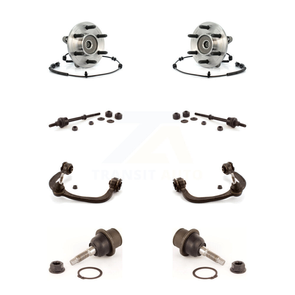 Bearing Lower Ball Joint Upper Control Arm & Link Front Kit (8Pc) For Ford F-150