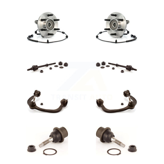 Bearing Lower Ball Joint Upper Control Arm & Link Front Kit (8Pc) For Ford F-150