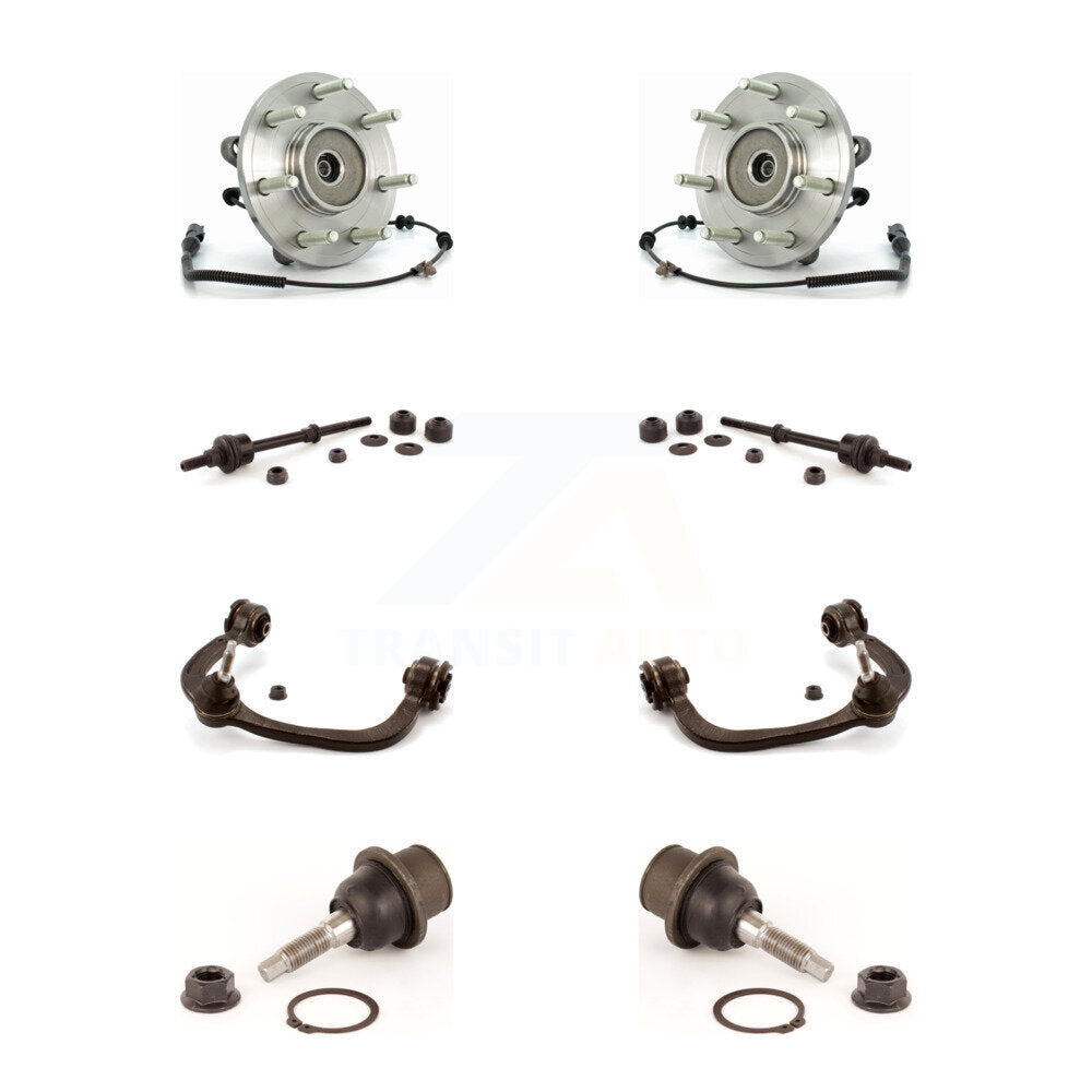 Bearing Lower Ball Joint Upper Control Arm & Link Front Kit (8Pc) For Ford F-150