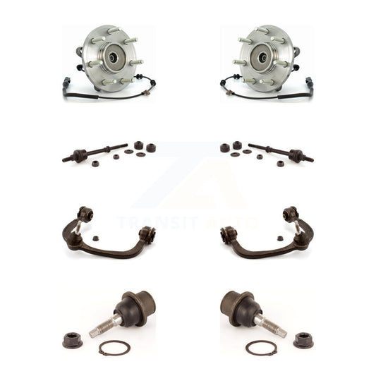 Bearing Lower Ball Joint Upper Control Arm & Link Front Kit (8Pc) For Ford F-150