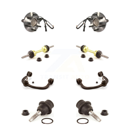 Bearing Lower Ball Joint Upper Control Arm Link Front Kit (8Pc) For Ford Lincoln