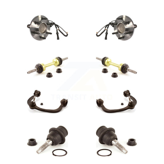 Bearing Lower Ball Joint Upper Control Arm Link Front Kit (8Pc) For Ford Lincoln