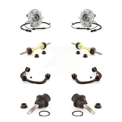 Bearing Lower Ball Joint Upper Control Arm Link Front Kit (8Pc) For Ford Lincoln
