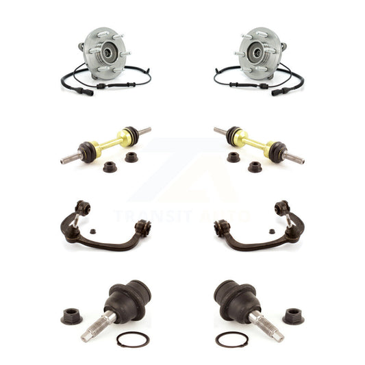 Bearing Lower Ball Joint Upper Control Arm Link Front Kit (8Pc) For Ford Lincoln