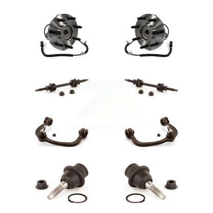 Bearing Lower Ball Joint Upper Control Arm & Link Front Kit (8Pc) For Ford F-150
