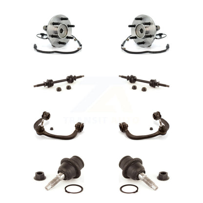 Bearing Lower Ball Joint Upper Control Arm & Link Front Kit (8Pc) For Ford F-150