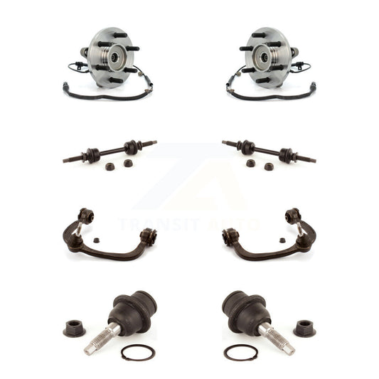 Bearing Lower Ball Joint Upper Control Arm & Link Front Kit (8Pc) For Ford F-150