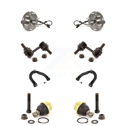 Bearing Lower Ball Joint Upper Control Arm Link Front Kit (8Pc) For Nissan TITAN
