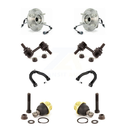 Bearing Lower Ball Joint Upper Arm & Link Front Kit (8Pc) For Nissan TITAN QX56