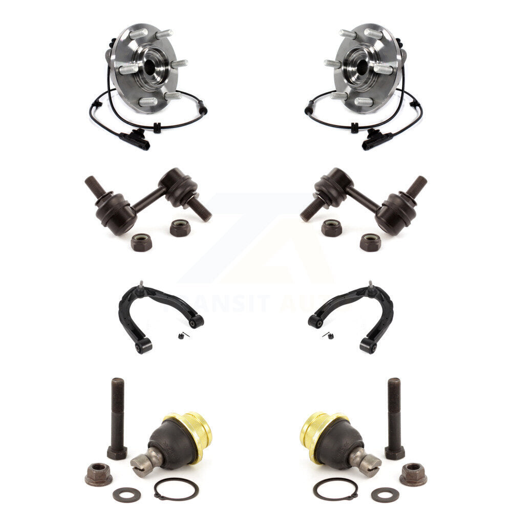 Bearing Lower Ball Joint Upper Arm Link Front Kit (8Pc) For INFINITI QX80 Nissan